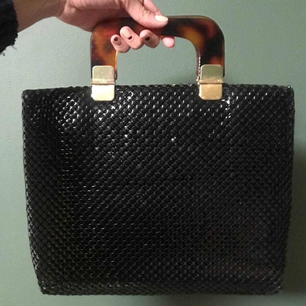 60s Vintage Metal Mesh Bag